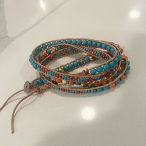 Victoria Emerson beaded wrap bracelet